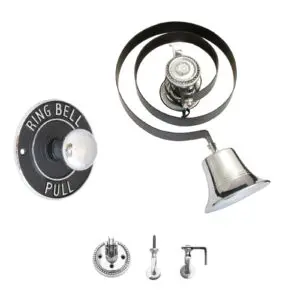 Butlers Bell with <br>Round Embossed Pull