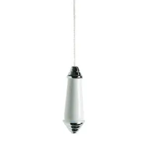 Droplet Light Pull <br>with White Ceramic Round