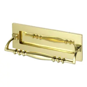 Letter Plate with Grab Handle