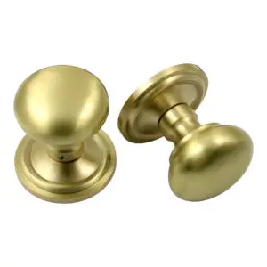 Concealed Fix Mushroom <br>Mortice Knob (Unsprung)