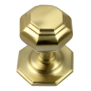 Octagonal Centre <br>Door Knob
